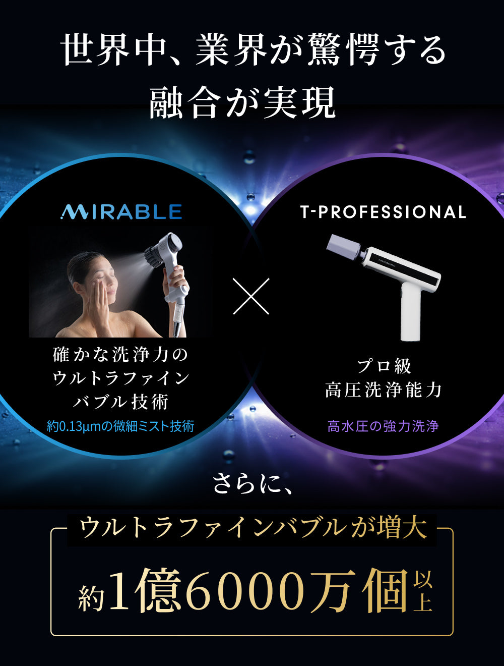 【10/10販売開始！】MIRABLE AQUABLAST MINI ミラブルアクアブラストミニ